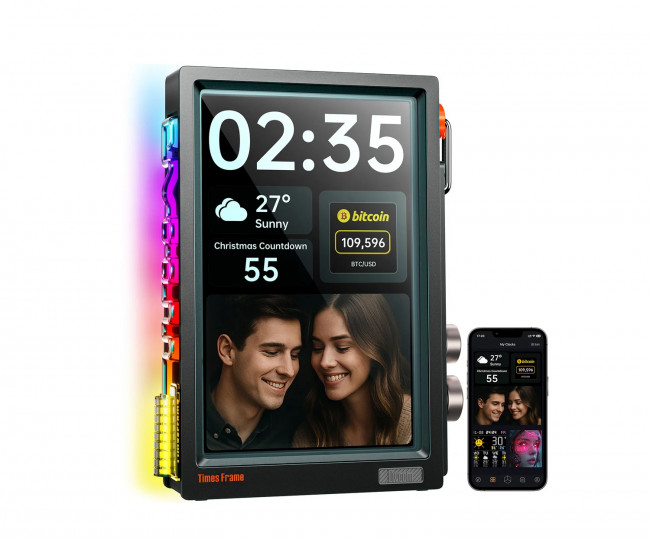 Цифрова рамка Divoom Times Frame 64 Gb Black RGB 10.1 дюйм